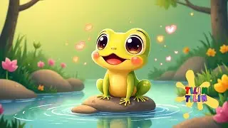🎶🐸 Rã Saltitante | Música Infantil Divertida para Crianças 🌈💦