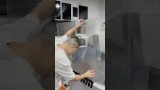 2025 most popular new technology🔥Ultra thin and super transparent LED film screen