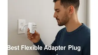 🔌 Best Flexible Adapter Plug | Romeda AC Flat Wall Outlet Extender Flat Plug Adapter Outlet ⚡