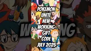 👨&zwj;💻POKEMON UNITE NEW WORKING GIFT CODE 👨&zwj;💻JULY 2025 !! #shorts #trending #pokemonunite