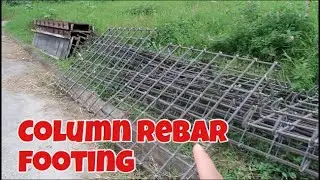 HOUSE BUILDING IN THE PHILIPPINES - EPISODE 10: COLUMN FOOTING REBAR