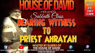 H.O.D.C. CAMP - HODC ELDERS - BEARING WITNESS TO HIGH PRIEST AHRAYAH