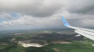 INTENSE SCARY LANDING ON BOARD GO AROUND TUI 757 AT LONDON LUTON AIRPORT!