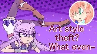 Ang0Mang0's art style theft claim