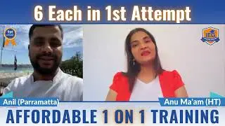 Anil scorerd 6 Each with IEG PTE Online Fast Track Course | International English Guru