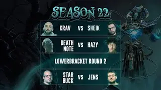 W3Champions Season 22 GRAND FINALS &ndash; Starbuck, Jens, Dise, Sheik, Krav,  Deathnote & Hazy