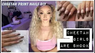 DIY Cheetah Print French Tip Nail Tutorial