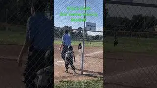 Baseball hit! #kids #kidsports #baseballgame #fun #futuremlb #allstar #game #batterup #homerun