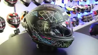 Nolan N60-6 Sport Raindance Helmet (Flat Black|Multi)