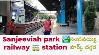 Sanjeeviah Park Railway station, Secunderabad.