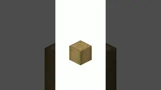 Stripped Oak Log - All the Blocks #shorts #minecraft #minecraftshorts