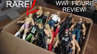 WWE WWF TITAN TRON LIVE ACTION FIGURES BOX REVIEW!