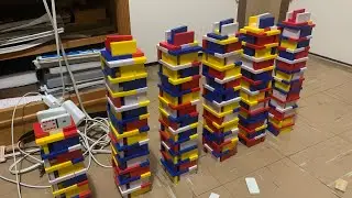 Big Satisfying domino city Rally TimeLapse