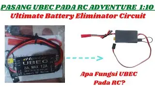 PASANG UBEC PADA RC ADVENTURE 1:10 #rbrc #rcadventure #injora #RENDRAHOBBYOFFICIAL