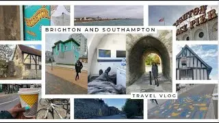ENGLAND, UK: 24 HOURS IN BRIGHTON & SOUTHAMPTON | THINGS TO DO |SOLENT SKY MUSEUM | SOUTH ENGLAND