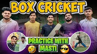 Box Cricket with Academy Players | Cricket Practice | Solo Cricketer