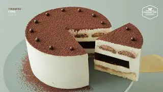직접 만든 레이디 핑거와 커피 젤리까지~ 티라미수 케이크 만들기 : Tiramisu Cake + Lady Finger & Coffee Jelly | Cooking tree