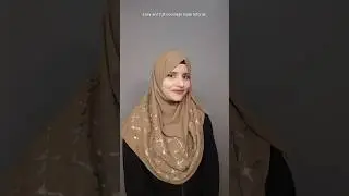 Easy full coverage hijab tutorial