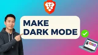 How to MAKE BRAVE DARK MODE (Step by Step)