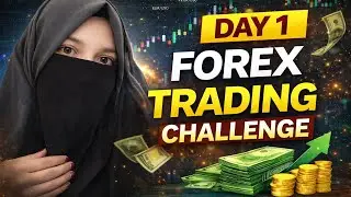 Forex Trading Day 1⃣ 😍 Beginner se Pro banne ka safar !!90 Days Forex Challenge Hindi #currency #yt