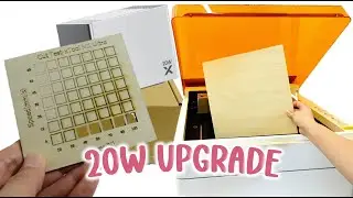 Обновление xTool M1 Ultra 20 Вт и массив для испытания материалов