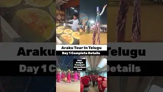 Vizag to Araku day 1 full details | Borra caves | Chaparai falls | Stay | Food | Budget | Transport