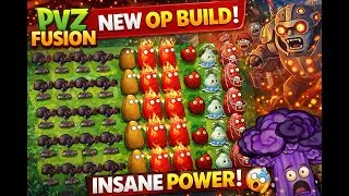 PVZ Fusion is BROKEN 😱 | Ultimate OP Plant Setup!