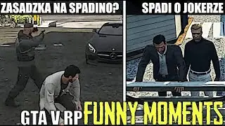 GTA V RP[ZASADZKA NA SPADINO?/SPADI O JOKERZE/BRAK DOWODÓW/ZERWANE NEGOCJACJE/WJAZD SZEFA/ZASNOŁ[FM]