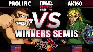 FPS6 Online - IC3 | Prolific (DK) vs. SC | AK160 (Link) - Super Smash Flash 2 Winners Semifinals