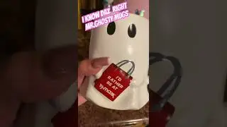 Ghosty mug from TjMaxx I adore this mug #tjmaxxfinds #halloween #spookymama #shopwithme
