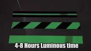 Glow Anti Slip Tape I Glow in Dark I For Slippery Floors, Staircase, Ramps, Indoor, Outdoor,