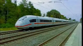 🚄 DB ICE 3 SIEMENS VELARO D at LOCHHAUSEN (Munich)