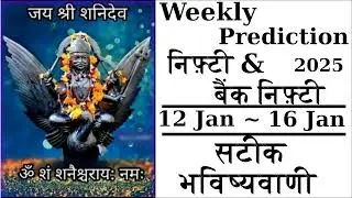 Nifty Bank Nifty Weekly Astrology Prediction 12 January to 16 January 2026 #nifty #banknifty