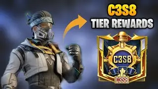 Finally 😍 C3S8 TIER REWARDS IS HERE | C3S8 TIER REWARDS IN BGMI/PUBG | BEST EVER TIER REWARDS ?