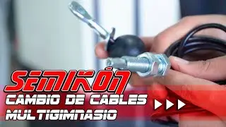 Cambio de cables multi gym | servicio t&eacute;cnico | semikon