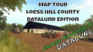 Обзорная карта FS17 &mdash; округ Лёсс-Хилл &mdash; издание Datalund
