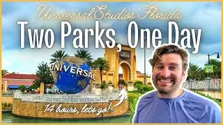 Two Parks, One Day: Universal Studios Orlando | Wizarding World, Jurassic Park, Classic Movie Rides!