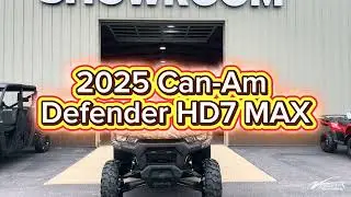 2025 Can Am Defender HD7 MAX   Walkaround