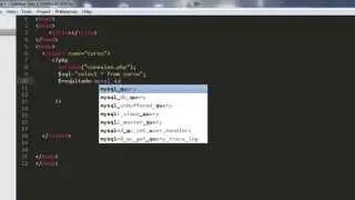 Cargar Select en PHP
