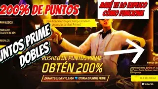 COMO FUNCIONA EL SISTEMA PRIME PARA OBTENER EL 200% en PUNTOS free fire 