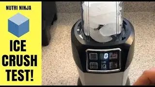 Сможет ли Nutri Ninja Auto IQ РАЗЛОМИТЬ ЛЁД? Давайте узнаем...