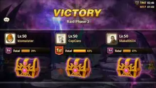 Raid 3 mit Capcaro!!