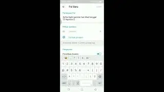 tutorial membuat daftar hadir dari Poll di aplikasi telegram