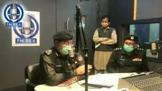 DIG Traffic Iqbal Dara address people of karachi on the route plan for new year.