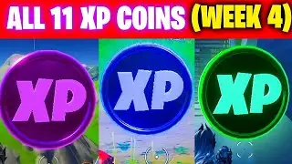 All XP Coins for Chapter 2 Season 3 Week 4