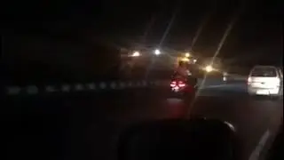 Night riders gsxr1000r goldwing raw video