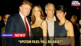 House Pushes DOJ to Release Jeffrey Epstein Files &ndash; Bipartisan Vote Looms । USA NEWS TODAY