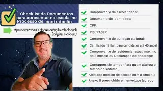 Minha Checklist de DOCUMENTOS para Contrata&ccedil;&atilde;o em 2025