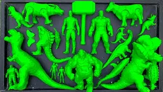Dinosaurus Jurassic World Dominion:T-Rex, Siren Head, Kingkong, Catnap, Skibidi, Godzilla