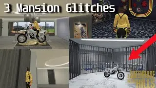 3 FAST & EASY GTA Online Glitches (New Mansion Update)
